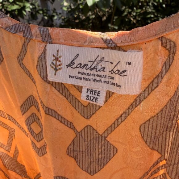 Kantha Bae Boho Kimono Tunic – Free Size - Picture 5 of 7